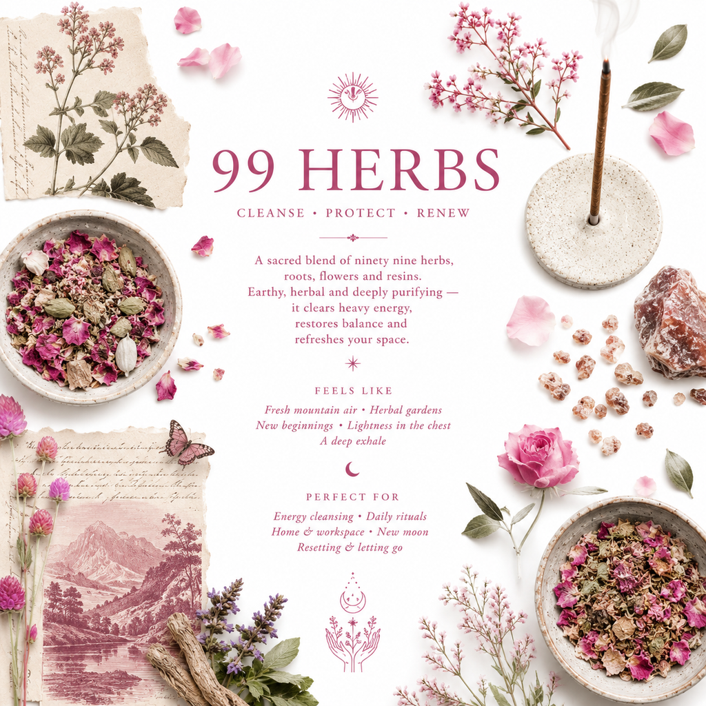 99 Herbs Handcrafted Incense