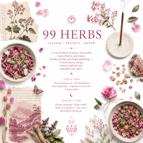 99 Herbs Handcrafted Incense