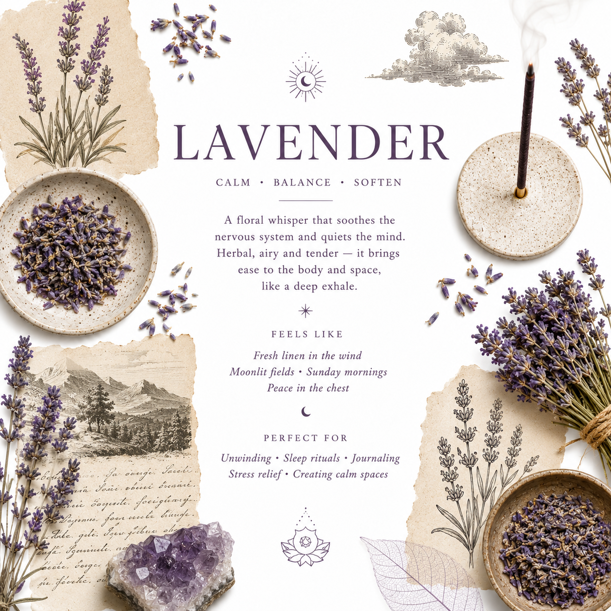 Lavender Handcrafted Incense