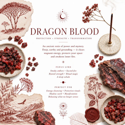 Dragon Blood Handcrafted Incense