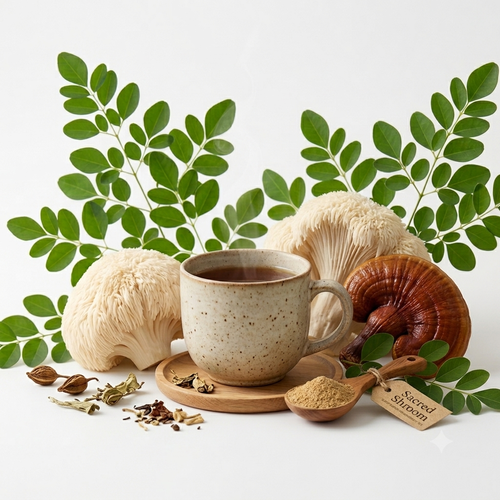 Sacred Shroom - Adaptogenic Mushroom Tea