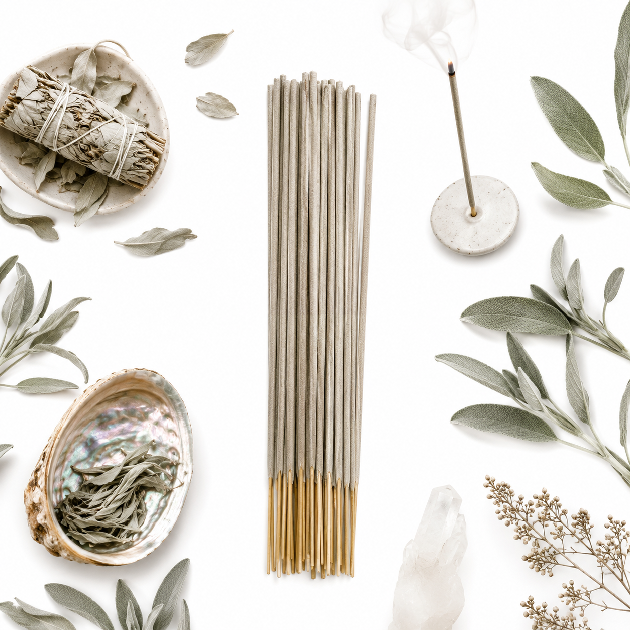 White Sage Handcrafted Incense